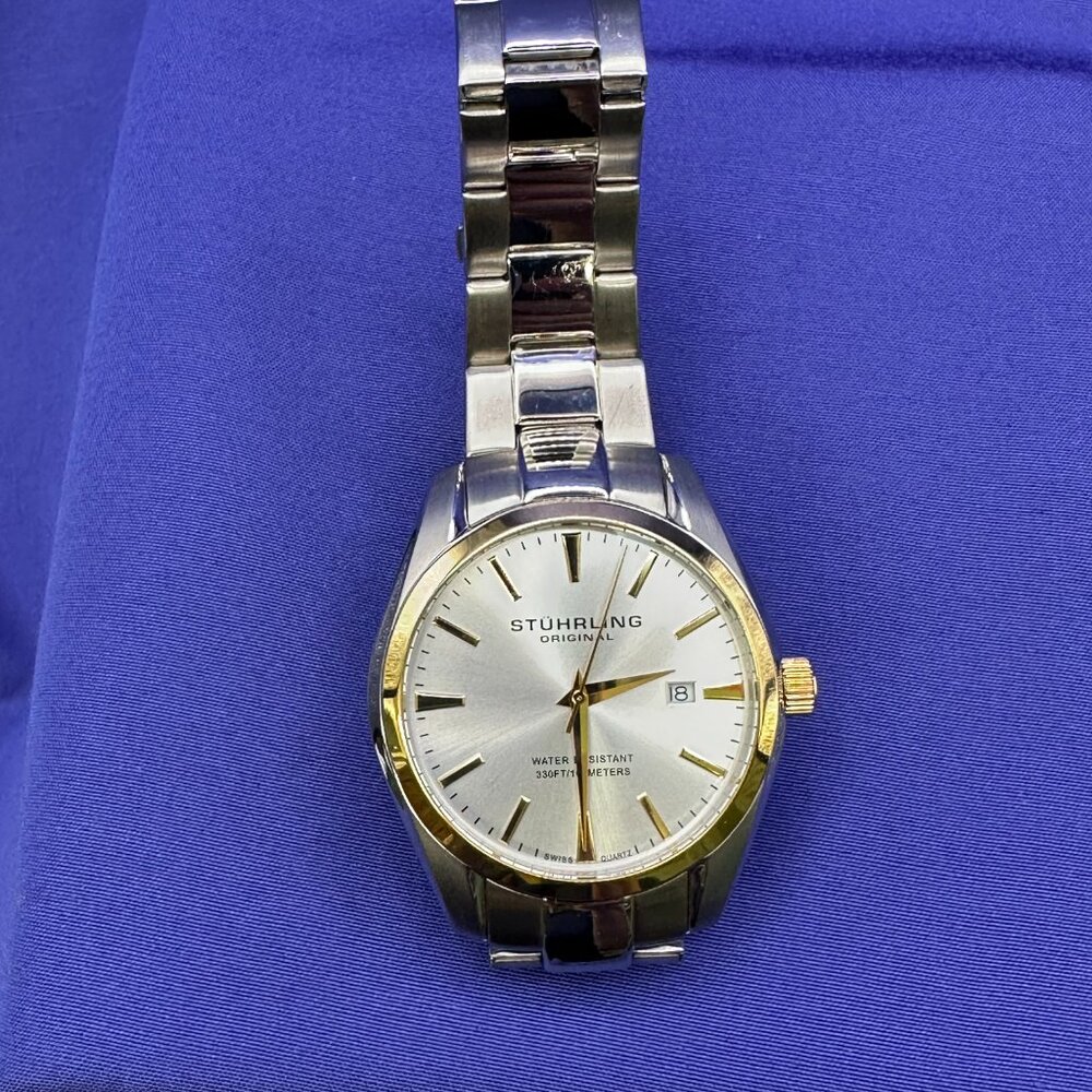 Stuhrling Original Mens Ascot Analog Swiss Watch - Picture 15 of 15